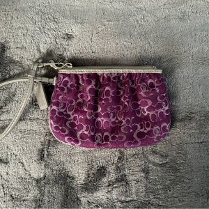Coach wristlet